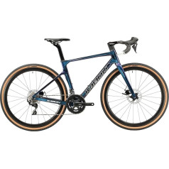 KABON Carbon Gravel Road Bike, T800 Carbon Fibre rāmis 700C Road Bike ar 18 ātrumiem, integrētu oglekļa stūri, disku bremzēm, ceļa velosipēds vīriešiem / sievietēm