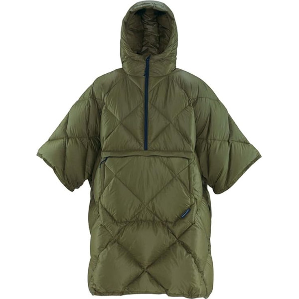 Therm-a-Rest Unisex Honcho Down valkājamā sega kempinga pončo