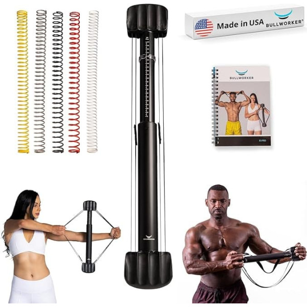 Bullworker X5 Pro 70zm Izometrisko vingrinājumu aprīkojums Izometrisko vingrinājumu aprīkojums muguras, plecu, biceps, triceps, abs, krūšu un roku, mājas vingrinājumu aprīkojums vīriešiem un sievietēm