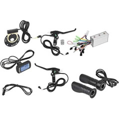 Alomejor 36V / 48V 250W / 350W Brushless Motor Control LCD Panel Kit E-Bike Conversion for E-Bike Electric Bike Scooter