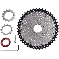 Alomejor velosipēdu brīv riteņa kasetes sprocket 10 ātruma 11 līdz 42 zobu velosipēdu rezerves aksesuāri Soft Rotation priekš Shimano