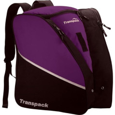 TRANSPACK unisex slēpošanas/snovborda zābaki pieaugušajiem, ūdensnecaurlaidīgi, izturīgi, izturīgi, viegli, 43 l, ķivere, brilles un ekipējuma mugursoma