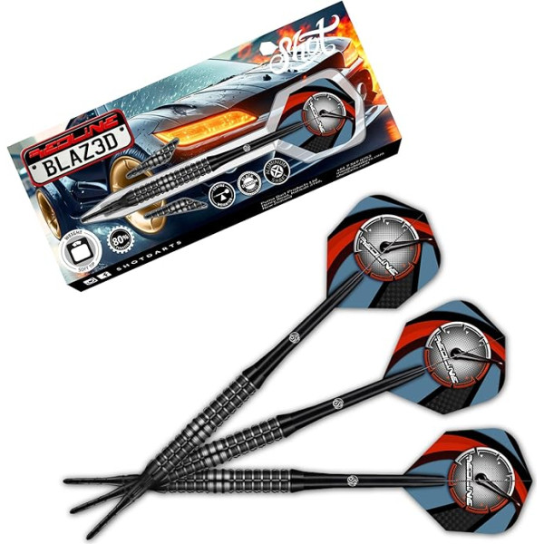 Šāviens! Redline Blazed 80% Soft Darts