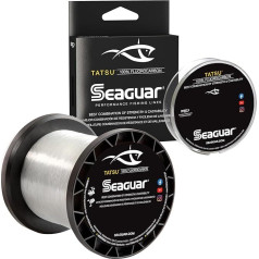 Seaguar Tatsu Strong & Smooth Premium 100% fluorokarbono žūklės linija praktiškai nematoma