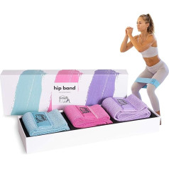 Hip Bands Resistance Bands Fitness Bands Booty Band Made of Fabric 3 Strengths for Leg Training Butt Training