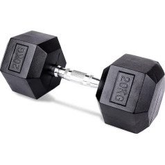 unycos - Balanced Core Dumbbell - gumijas pārklājums - hanteles funkcionālajai apmācībai | Ārpus telpām - kultūrisms - grūšanas vingrinājumi - Cross Training