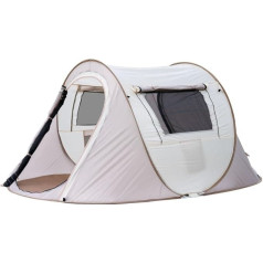 Fancial Outdoor One Button Camping Tents Pop Up Elpojošs UV aizsardzība Vēja izturīgs Viegla uzstādīšana 1 sekundes uzstādīšana Ultralight 145 x 244 x 110 cm Piemērots 2 līdz 3 cilvēkiem