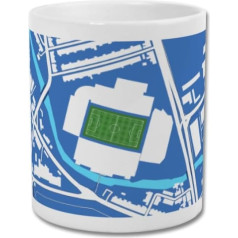 GroundDesigns Hillsborough stadions Sheffield Mug Futbola dāvanu karte SWFC