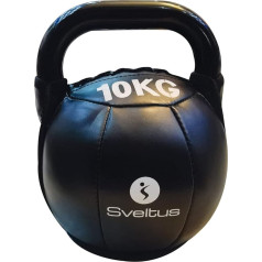 Soft Kettlebell PU Black 10 kg