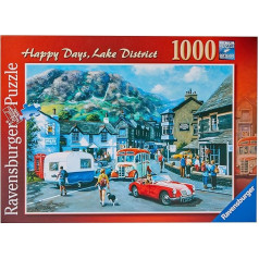 Ravensburger Happy Days - Ezeru rajons, Puzle, 1000 gabaliņu Puzzle, 1000 Einzelteile