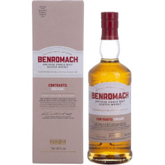 Benromach Contrasts Organic 46Prozentvol. Speyside skotu viensalta viskijs (1 x 0,7 l)