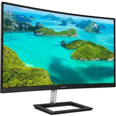 Philips izliekts spēļu monitors, melns