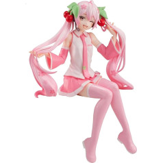 Furyu Hatsune Miku Nūdeļu aizbāžņa PVC statuete Sakura Miku Wink Ver. 16 cm