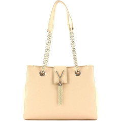 VALENTINO Women's Divina SA Handbag, Ecru, ecru