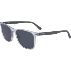 Lacoste Unisex L882S saulesbrilles, 057 Crystal/Grey, 55, 057 Crystal/Grey