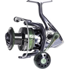 Angelrolle spinnspule HFA2000-7000, Superleichte Geschwindigkeit, 5,2:1 Bremssystem, Rad, 10 kg, Barsch, Hecht (Izmērs : 5000 Series)