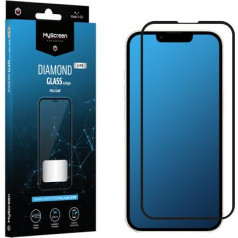 Myscreen DIAMOND GLASS LITE edge FULL GLUE aizsargstikls melns Apple iPhone 13 Mini 5.4