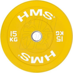 Olympic plate YELLOW BUMPER 15 kg CBR15 / N/A