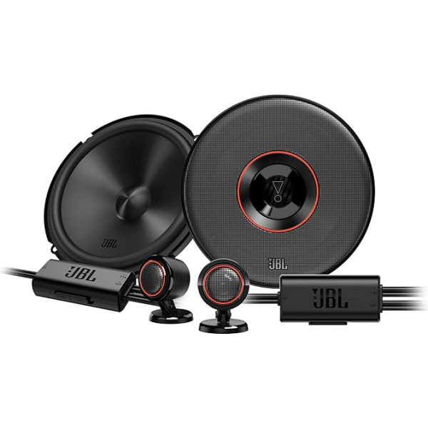 Harman Kardon JBL Club 64CTP Gen 3-160 mm Components Auto skaļruņu komplekts lieliskam auto HiFi komplekta uzlabojumam - 210 W max, augsta jutība, intensīvi basi un mega augstas frekvences diapazons