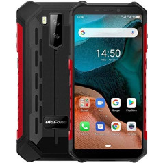 Ulefone Armor X5 Android 10 4G āra viedtālrunis bez līguma, astoņkodolu 3GB RAM 32GB ROM, 5,5 collu IP68 / IP69K izturīgs mobilais tālrunis, Dual SIM, 13MP + 5MP + 2MP, 5000 mAh akumulators, GPS WiFi NFC