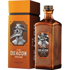 THE DEACON Blended Scotch Whisky in edler Geschenk-Box, mit Orangen-Note & kräftiger Würze, Geschenk-Set, Whiskey aus Schottland, 40% Vol, 700ml