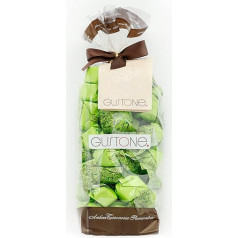 GUSTONE. Antica Torroneria šokolādes trifeles 300 g dāvanu maisiņā | Tartufo Dolce al Pistacchio (Baltais pistācijs) Elegantā trifeļu šokolāde no Itālijas.