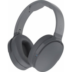 Skullcandy Hesh 3 Bluetooth Kabellose Over-Ear Kopfhörer mit Mikrofon, Schnellladefunktion mit 22 Stunden Batterielaufzeit, Faltbar, Ohrpolster, Grau