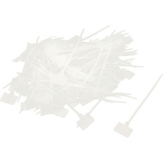piegādes karte 100 Stück HCT-110 Nylon Kabelbinder Pappanhänger Anhängeschilder de
