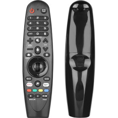 AN-MR650A AKB75075301 Magic Voice tālvadības pults, kas saderīga ar LG OLED/Super UHD/UHD 4K televizoriem W7 G7 E7 C7 B7 B7 B7A SJ9570 SJ9500 SJ8570 SJ8500 sērijas rezerves kontrolieris ar NETFLIX pogu