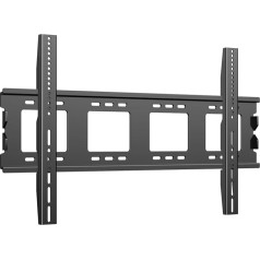 JXMTSPW Lieljaudas TV sienas stiprinājums lielākajai daļai 50-120 collu ekrānu, LED/LCD/OLED, plakans izliekts ekrāns, TV monitoram līdz 125 kg, VESA 200x200 mm līdz 800x600 mm, īpaši plāns