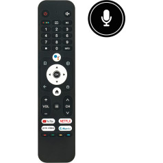 HTR-U31 Rezerves tālvadības pults HTR-U31 tālvadības pults HAIER Smart TV HTRU31, H43K66UG Plus, H50K66UG, H50K66UG, H55K66UG, H58K66UG (HTRU31, H43K66UG Plus, H50K66UG, H55K66UG 66UG, H58K66UG)