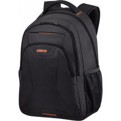 American Tourister Portatīvo datoru mugursoma darbā 17,3 collu melnā un oranžā krāsā