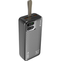 Barošanas banka BLAZE 30000mAh 65W BK