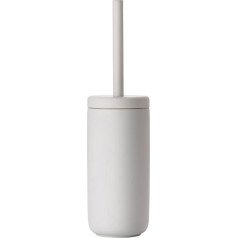 Zone Denmark Ume tualetes birste, skaista dāņu dizaina tualetes birste, izgatavota no keramikas ar Soft Touch pārklājumu, diametrs 10 cm, augstums 38,7 cm, Soft Grey (gaiši pelēka)
