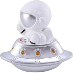 KITANDOVE 1stk Astronauta slēdža uzlīme noņemama uzlīme uz mazām ierīcēm noņemama uzlīme Astronauta uzlīme uzlīme uz gaismas slēdža sudraba dabiskā sveķu uzlīme
