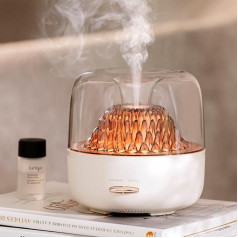 Aroma difuzors 200 ml, augstākās kvalitātes aromterapijas ultraskaņas gaisa mitrinātājs, istabas smaržu elektriskais difuzors ar tālvadības pulti, elektriskais eļļas deglis ar 7 krāsu LED apgaismojumu, aromātiskais defuzors