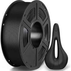 ANYCUBIC ASA filaments 1,75 mm, 3D printeru filaments, piemērots ārējo funkcionālo detaļu drukāšanai, izturīgs pret laikapstākļiem un karstumu, 1 kg, melns, 1 kg