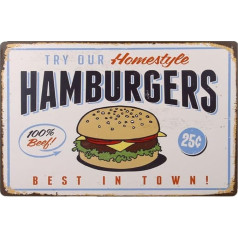 FENICAL Labākais pilsētā Hamburgā retro vintage alvas zīme plakāta stila sienas māksla bāra bāra apdare
