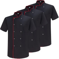 MISEMIYA MZ-3-6821 Men's Chef's Jacket (Pack of 5)