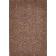 andiamo Samson Paklājs iekštelpām un segtām ārtelpām Mazgājams ar neslīdošo pamatni 100 x 150 cm Brūns