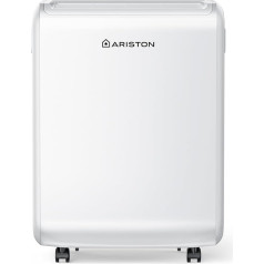 Ariston Deos 12 Портативный осушитель воздуха малый для дома тихий производительность 12 литров для помещений до 35 м² белый