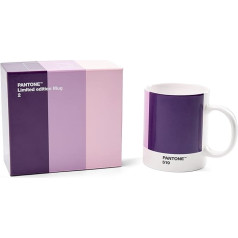 PANTONE Porcelāna kafijas krūze, 375 ml, ar dāvanu kastīti, ierobežots izdevums Nr. 2