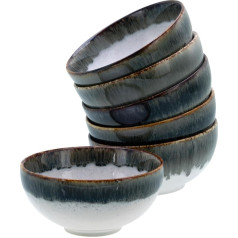 CreaTable, 21818, Cascade Series, 6 gab. trauku komplekts, bļodu komplekts, izgatavots no keramikas, piemērots mazgāšanai trauku mazgājamā mašīnā un mikroviļņu krāsnī, kvalitatīva ražošana