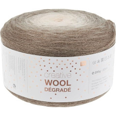 Rico Creative Wool Dégradé, 200 g, 4 kārtu, 4-Ply