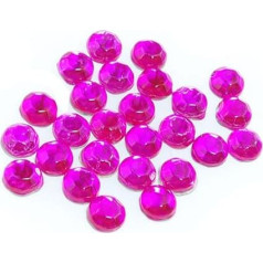 2880 St. Strass Steine Hot Fix Rhinestones 3.8 - 4mm - šokējoši rozā krāsā