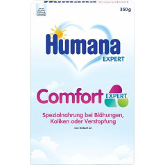 Humana Comfort Expert, при метеоризме, запорах и трехмесячных коликах, специальное питание при проблемах с пищеварением, с расщепленным белком, с рож