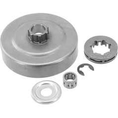 BTFWM Dārza darbarīku sajūga aizvietošanas komplekts, Kupplungstrommel Kettenrad Felge Nadellager E-Clip Kit, priekš STIHL, priekš 026 MS260 PRO MS270 024 MS240 Kettensägenzubehör Ersatz