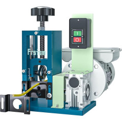 Frstem Automatische Kabelabisoliermaschine 180W Elektrische Abisoliermaschine Kabelabisolierer kabelschälmaschine 1,5-25mm Abisolierzangen mit Sichtbarer Abisoliertiefe Wire Stripper