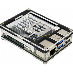 Geekworm akrila korpuss Raspberry Pi 5