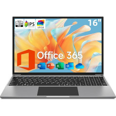 jumper Laptop 16 Inch Metal Case, (4GB RAM 128GB SSD) up to 2.5GHz Celeron 5305U, Notebook Installed 1 Year 365 Office, 1920 x 1200 IPS, Bluetooth 4.0, USB 3.0 × 2